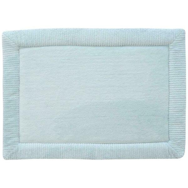 21 x 34 in. Luxurious Spa Mat with Water Shield Technology - Sterling Blue, Stephan Roberts Home, Mfr#: 34N-2DLX18-12
